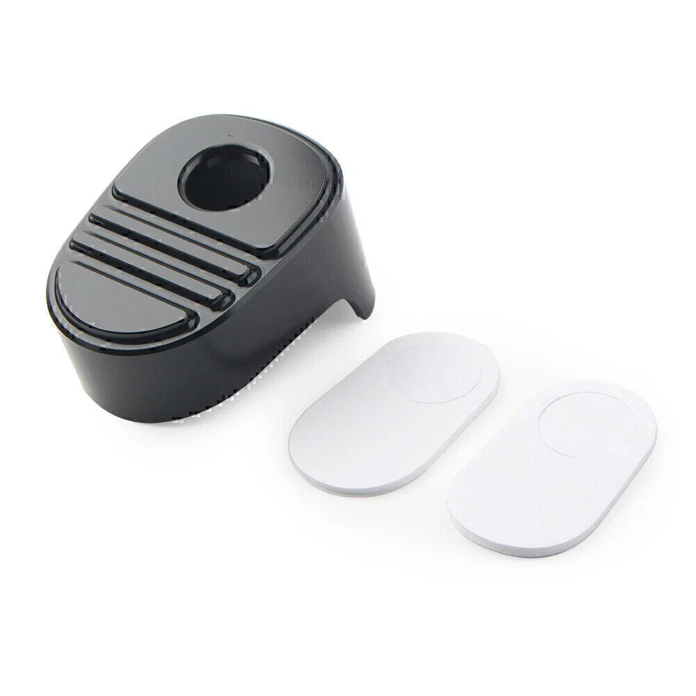 Black Tri Line Ignition Switch Cover for Harley Electra Road Glide (2014-2018)