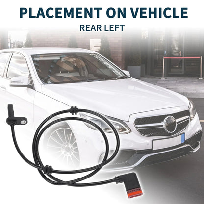 Rear Left ABS Wheel Speed Sensor for Mercedes-Benz E 400 (2014-2016)