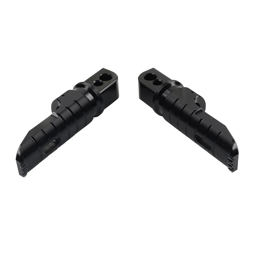Black Rear Footrest Pegs for Suzuki V-Strom 650 DL650 GSXS1000 (2018-2024)