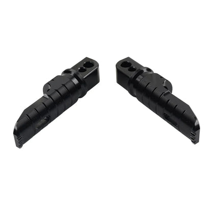 Black Rear Footrest Pegs for Suzuki V-Strom 650 DL650 GSXS1000 (2018-2024)