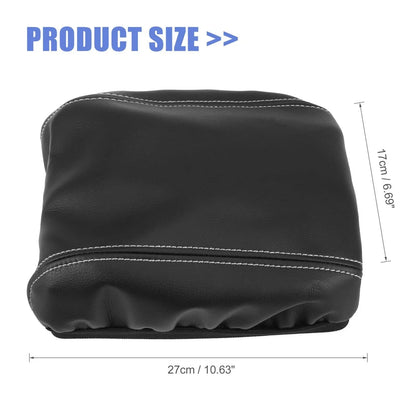 Car Center Console Lid Armrest Cover for Honda CR-V (2014-2016) Black