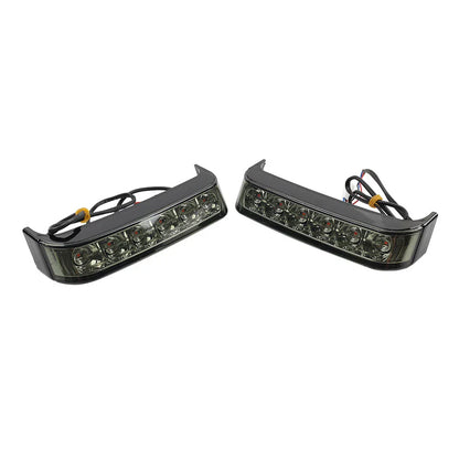 Black Saddlebag Run Brake Tail Light for Harley Touring Street Glide (2009-2023)