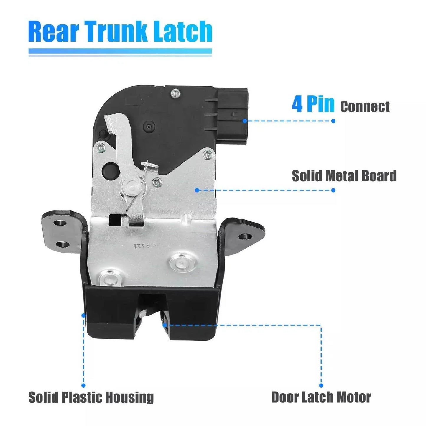 Trunk Tailgate Lock Actuator Motor for Hyundai Veloster (2012-2017)