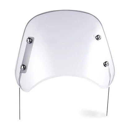 5-7'' Round Headlight Windscreen for Universal Fit Motor Clear