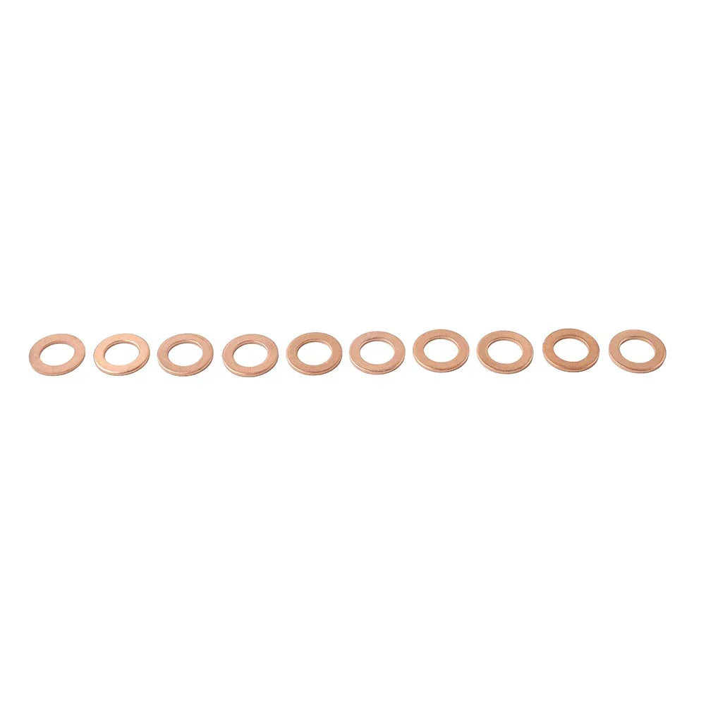 10 x M12 Universal Copper Oil Drain Plug Gasket Seal Ring