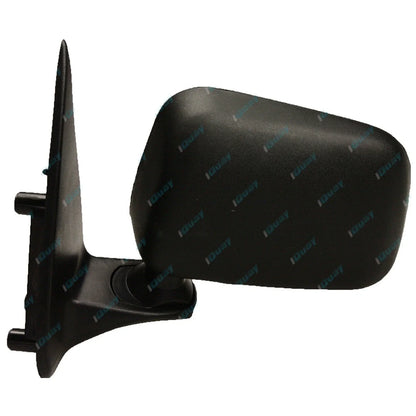 LH+RH Black Sail Mount Door Mirrors Pair for Toyota Hilux 1995-2005 2WD 4WD Ute
