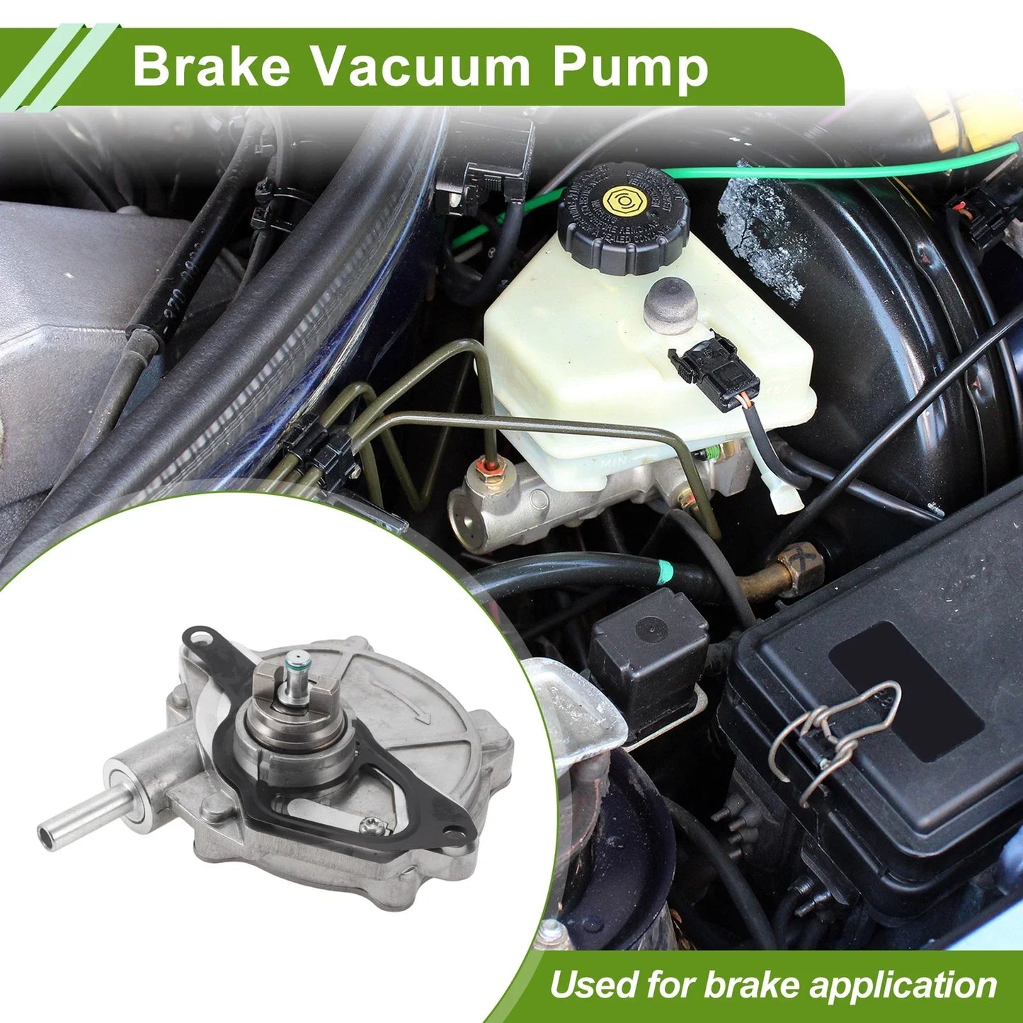 Brake Vacuum Pump for Mercedes-Benz C250 Base Coupe 2-Door (2012-2015)