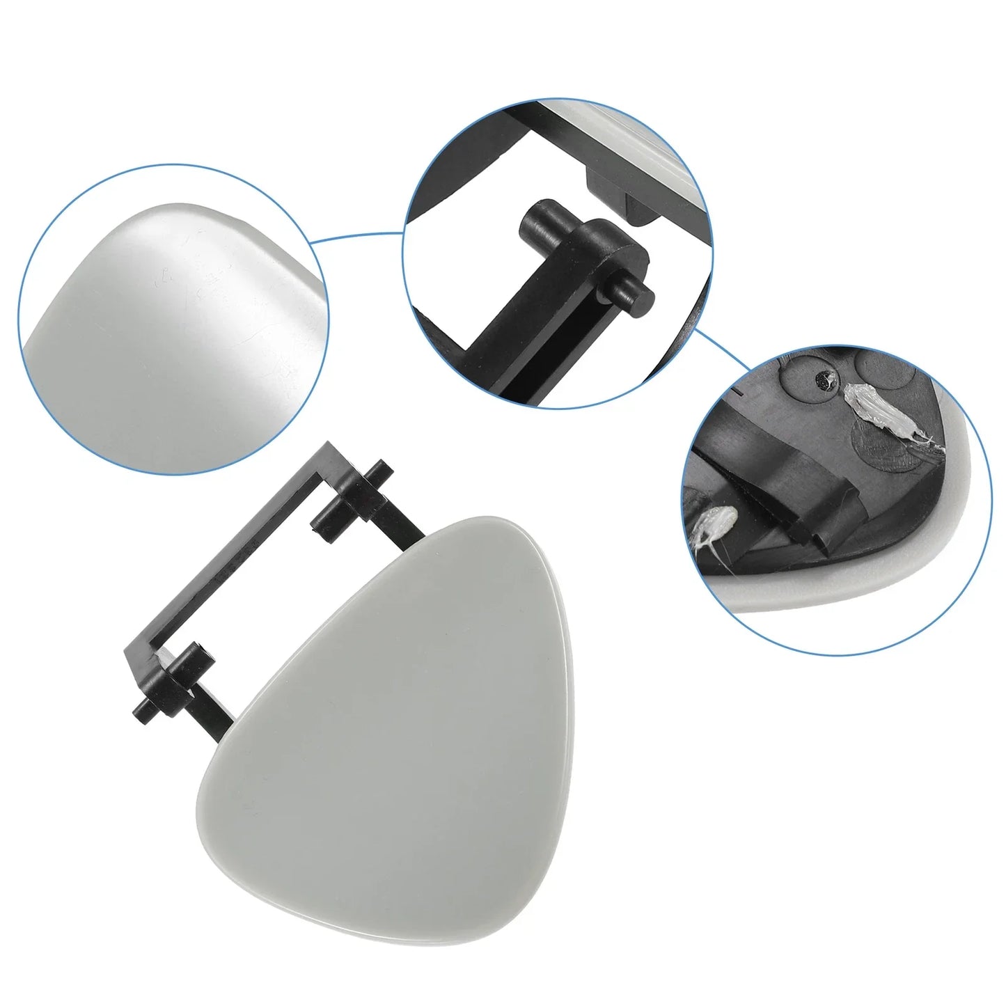 Front Left Headlight Washer Nozzle Cover for Mercedes-Benz (2010-2015)