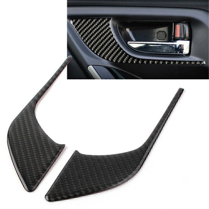 Carbon Fiber Inner Front Door Handle Covers for Subaru Forester (2013-2018)