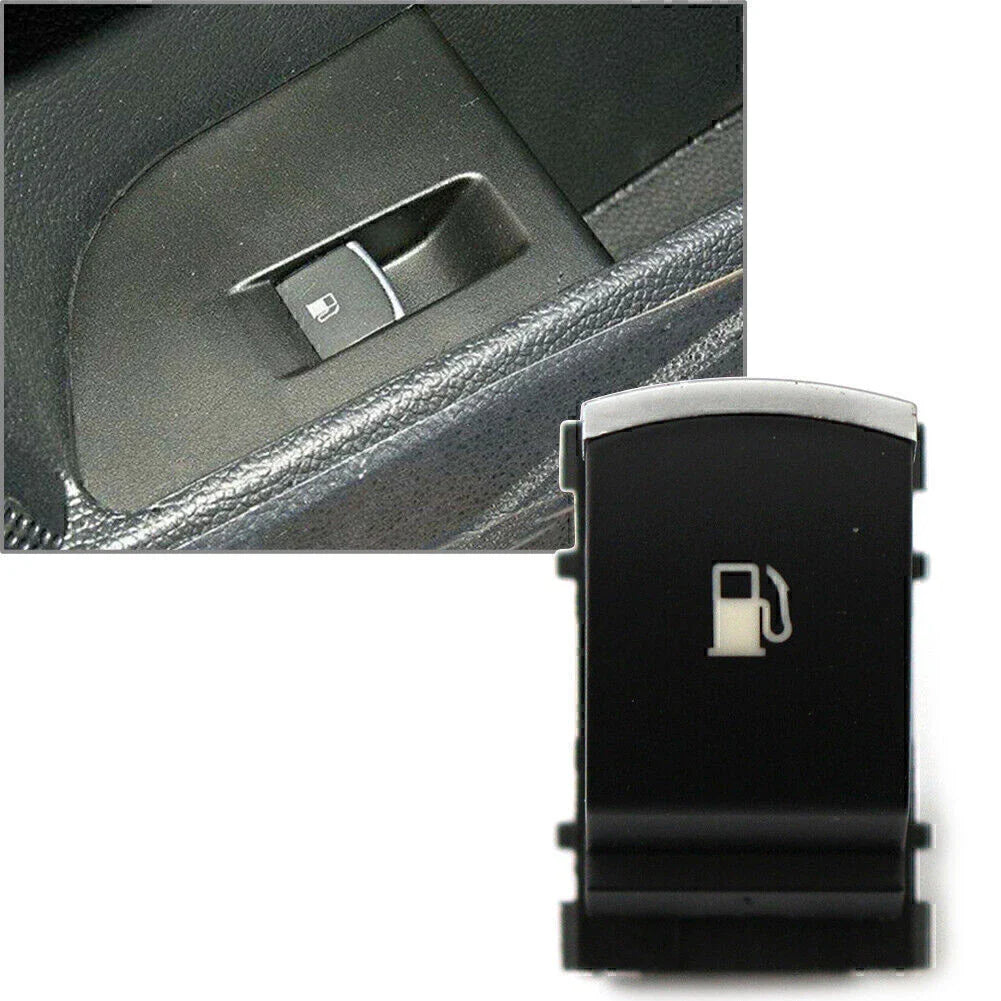 ABS Black Fuel Tank Door Release Switch Button for VW Golf Jetta Rabbit (2006-2009)