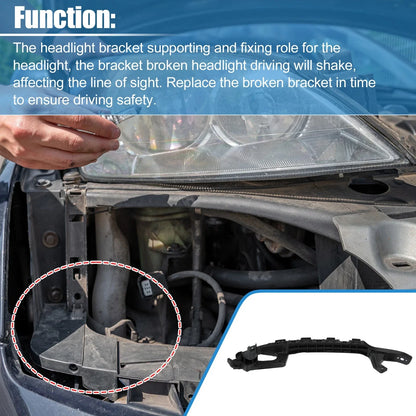 Right Passenger Side Headlight Bracket for Honda Accord (2008-2010)