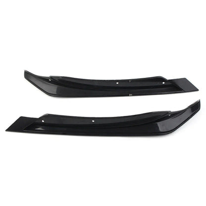 Front Lip Spoiler Fins for Mercedes Benz A-Class W176 (2016-2018)