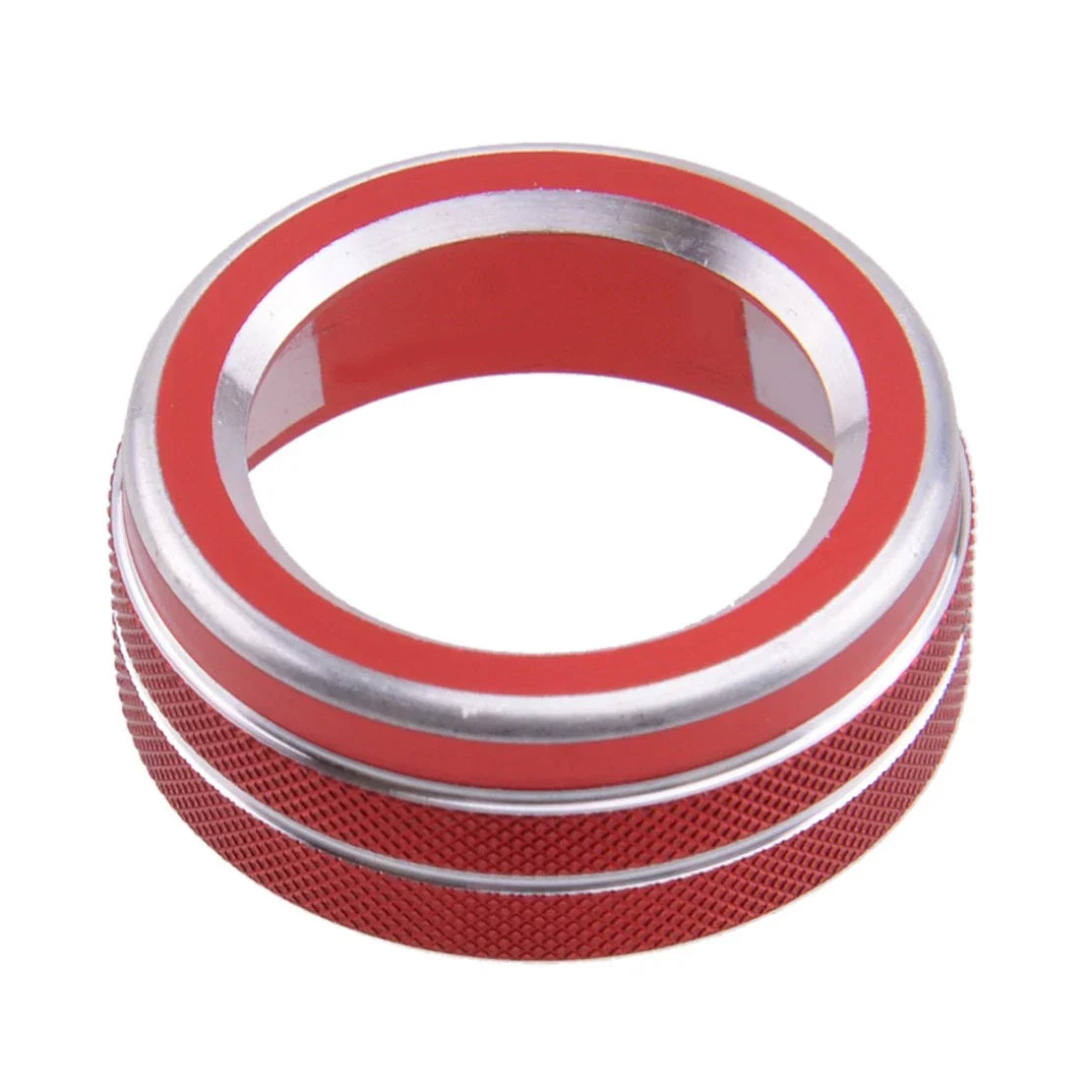 2 x Red CD Audio Switch Knob Rings for Nissan Teana Altima (2019-2020)
