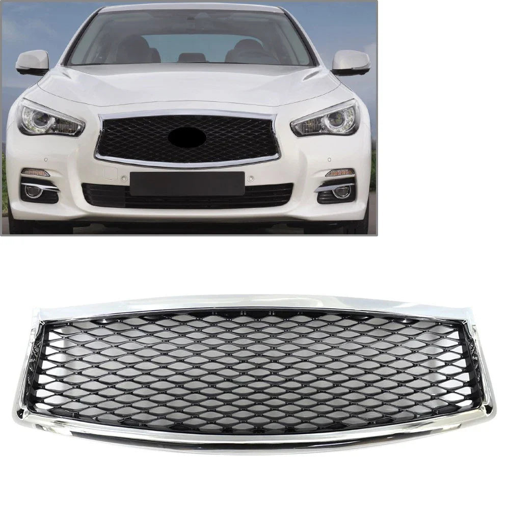 Honeycomb Front Bumper Grille for Infiniti Q50 Q50S (2014-2017)