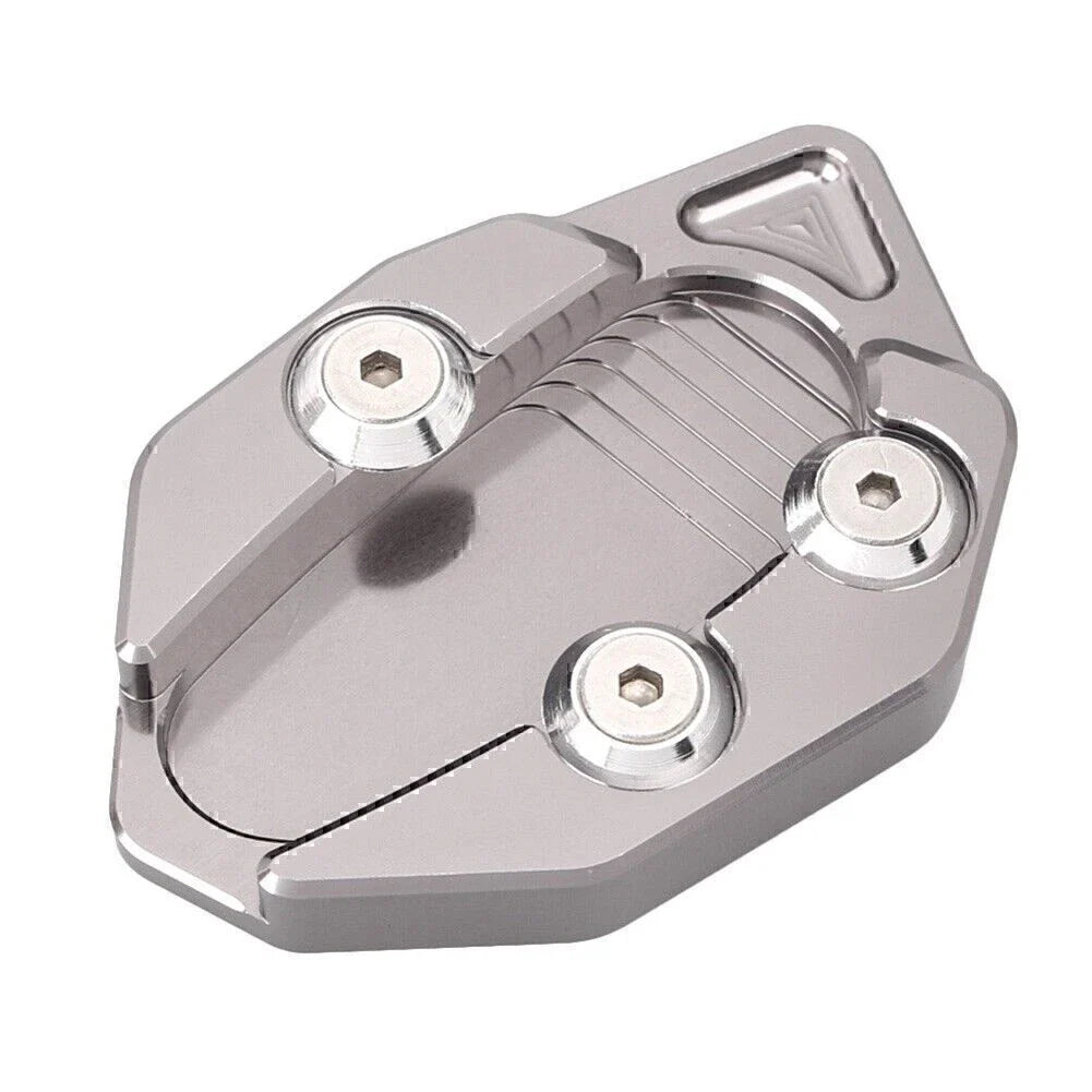 Aluminum Grey Kickstand Side Stand Pad for Yamaha TMAX 530 (2012-2015)