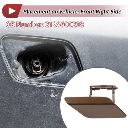 Front Right Side Bumper Headlight Washer Nozzle Cover for Mercedes-Benz E250