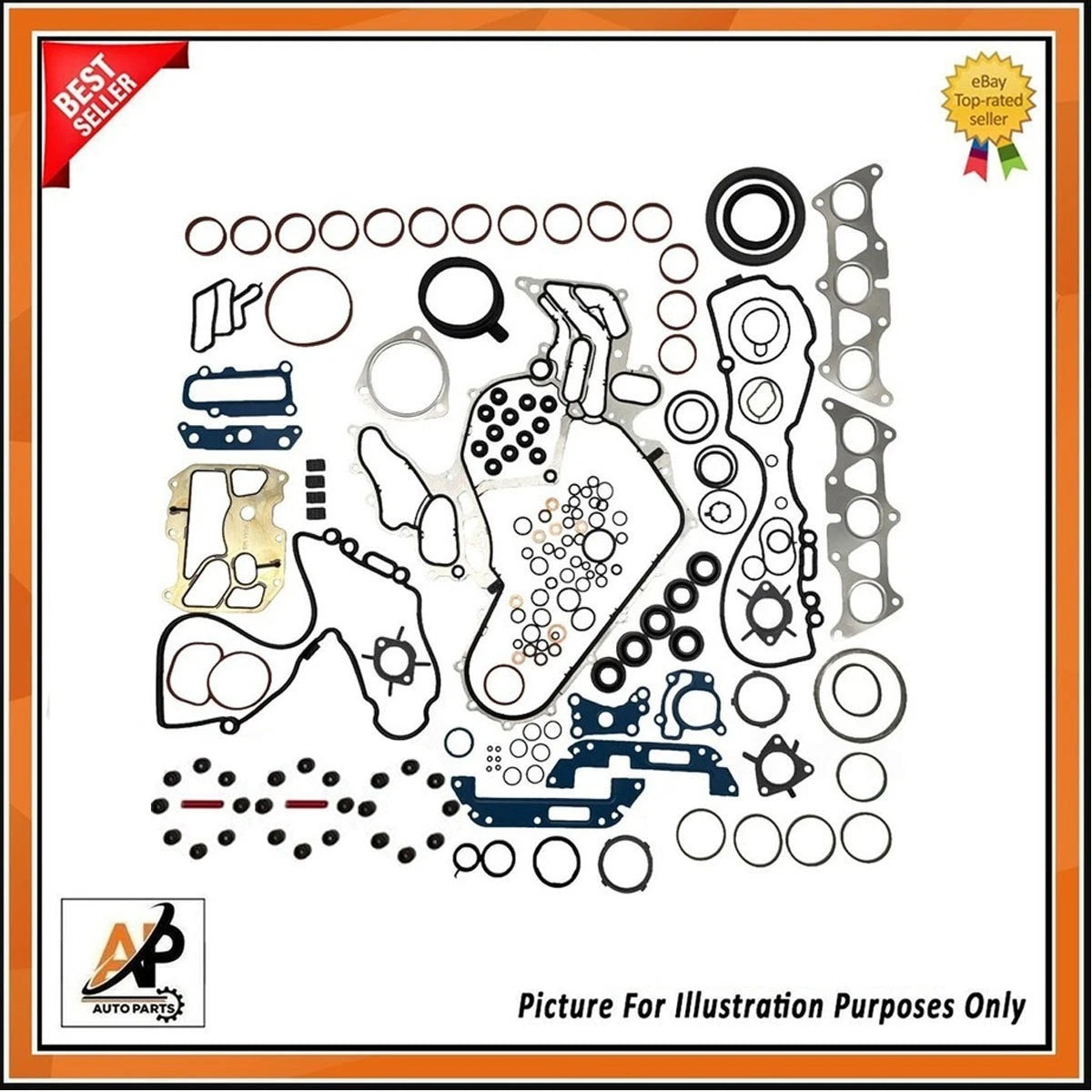 Engine Full Head Set OEM Replacement for VW Audi Porsche 3.0 TDI (2013–2019)