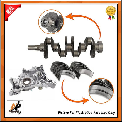 Crankshaft Bearing Kit with Oil Pump for Mitsubishi 2.5 4D56 (1986–2008)