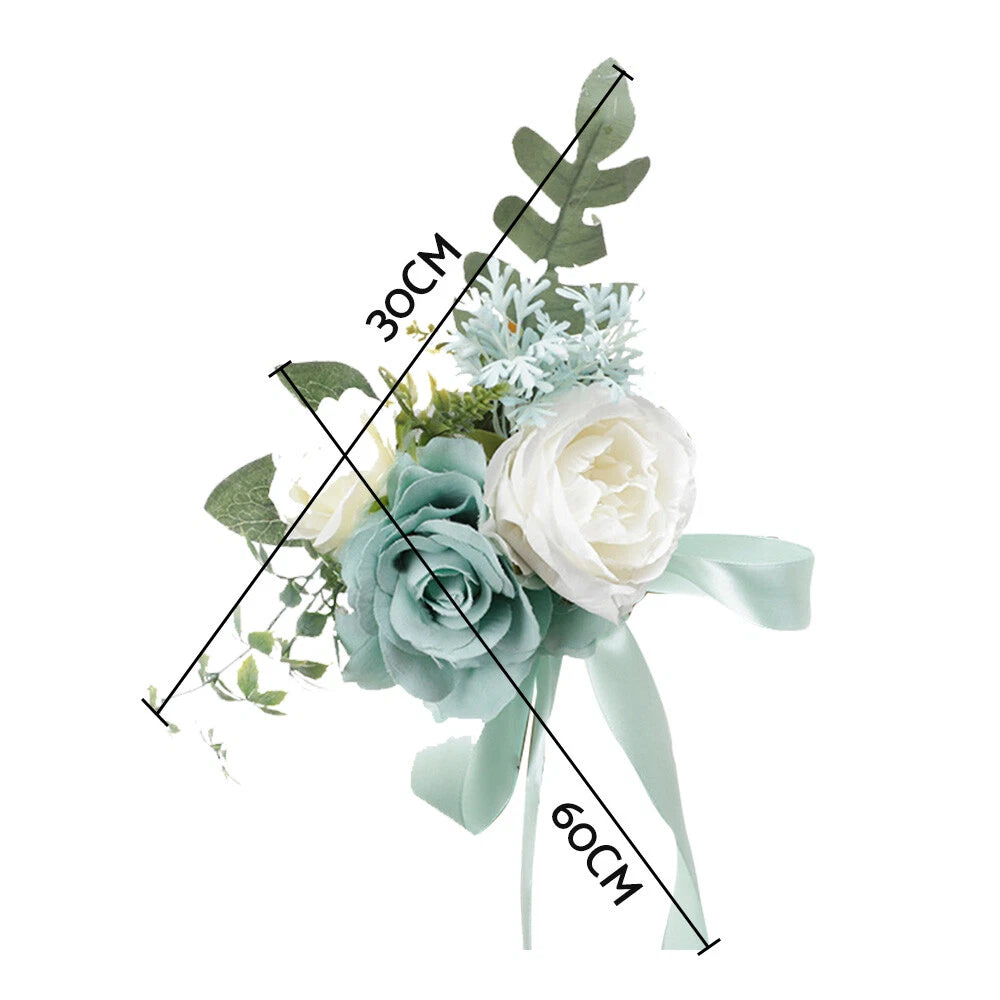 8 x Aisle Chair Decorations Flowers for Wedding