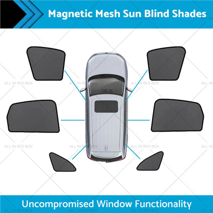 Magnetic Mesh Sun Blind Shades for Audi Q5 2009-2016 ( Front & Rear)