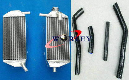 Aluminum Radiator & Black Hose for Yamaha YZF450 YZ450F (2010-2013)