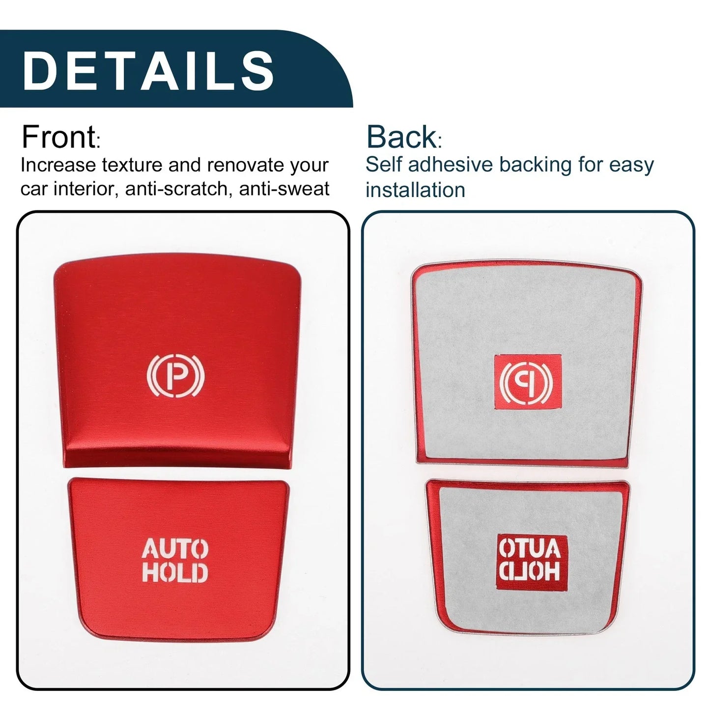 Gear Shift Handbrake Button Switch Cover for Hyundai Santa Fe (2019-2021)