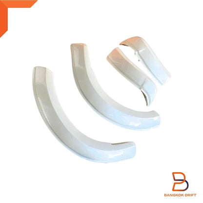 White Front Fender Flares for Nissan Navara NP300 Widebody (2015-2019)
