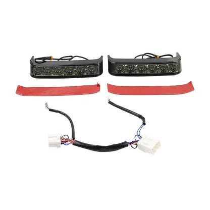 Black Saddlebag Run Brake Tail Light for Harley Touring Street Glide (2009-2023)