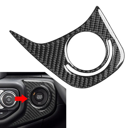 Engine Start Stop Button Cover Trim for Jeep Wrangler JL JLU Gladiator JT
