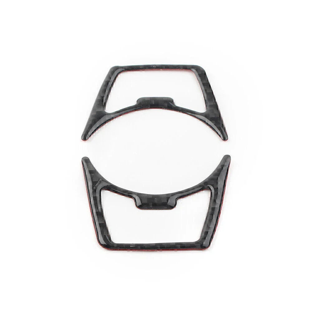 Carbon Fiber Headlight Switch Cover Trim for Ford Mustang (2015-2019)
