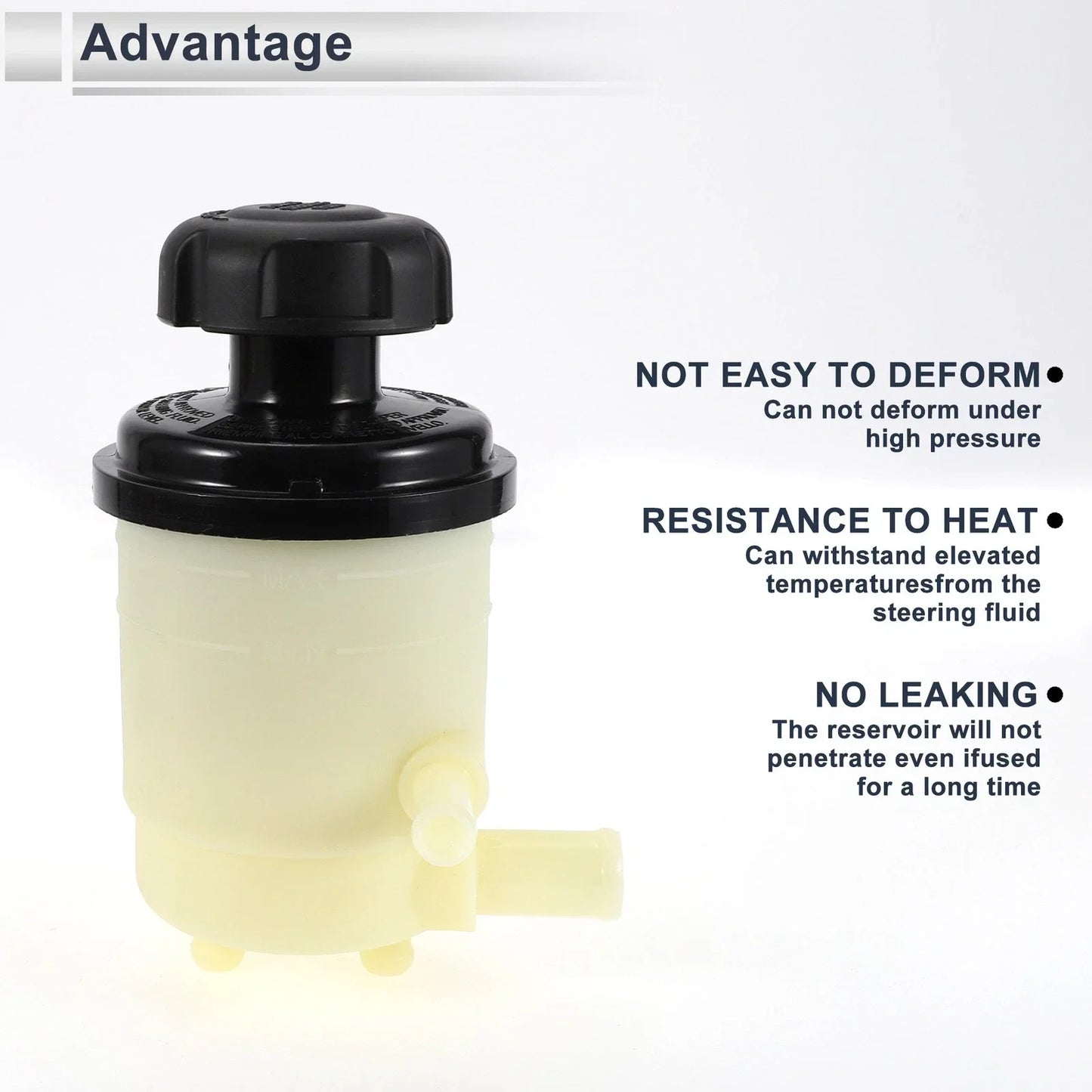 Power Steering Reservoir for Hyundai XG300 (2001) - 1 x Beige Reservoir