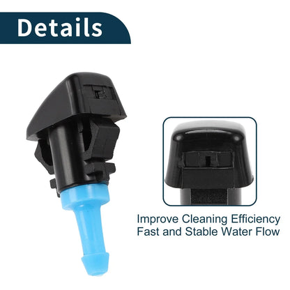 Windshield Washer Nozzle & Gasket, Fluid Hose for Dodge Grand (2001-2009)