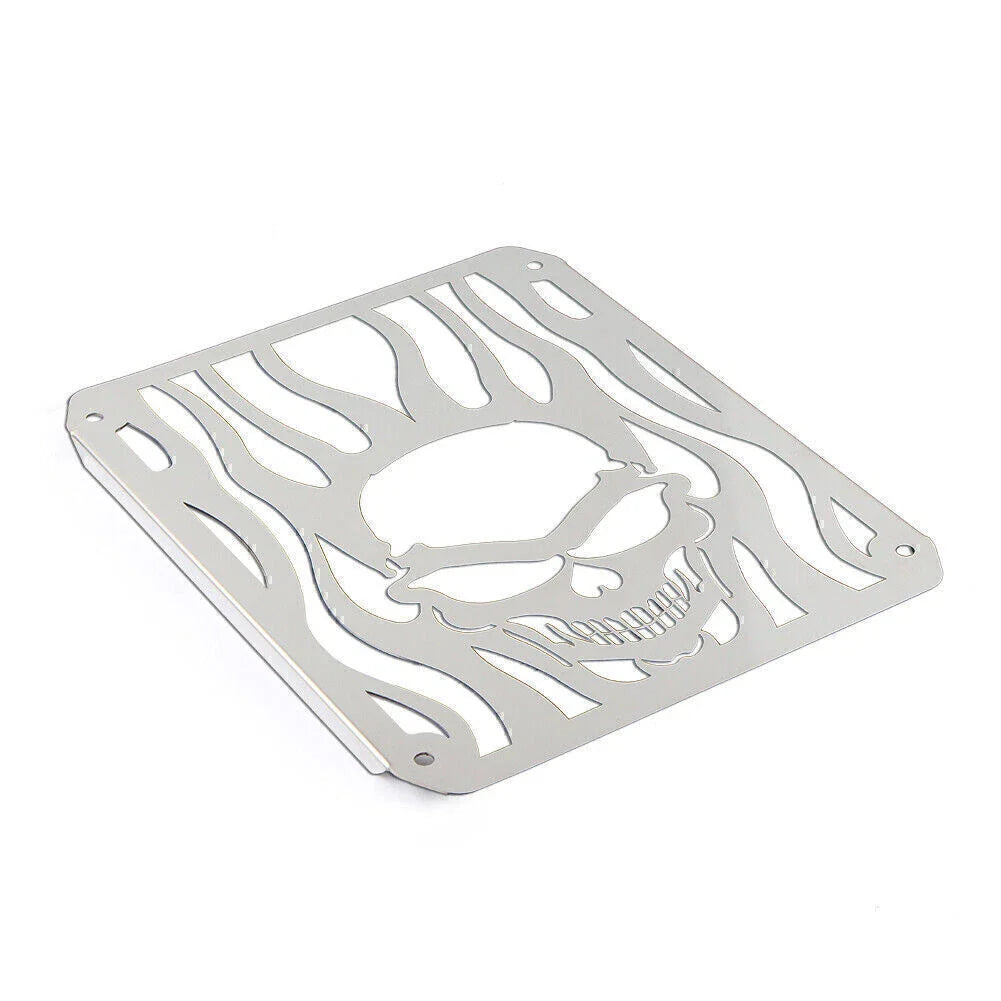 Skull Stainless Radiator Grill Guard Cover for Kawasaki Vulcan VN400/800 (95-06)