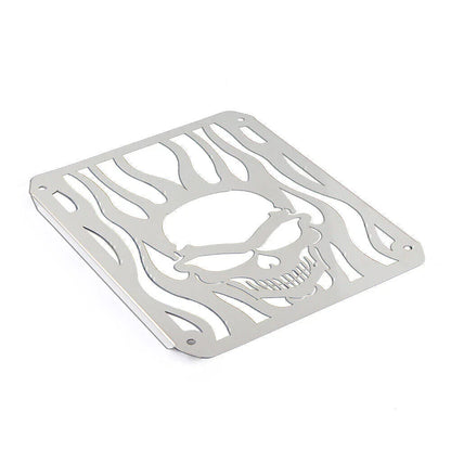 Skull Stainless Radiator Grill Guard Cover for Kawasaki Vulcan VN400/800 (95-06)