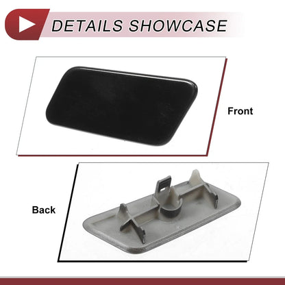 Front Left Washer Nozzle Cover for Lexus LX570 (2016-2021) - Black 1 x Cap