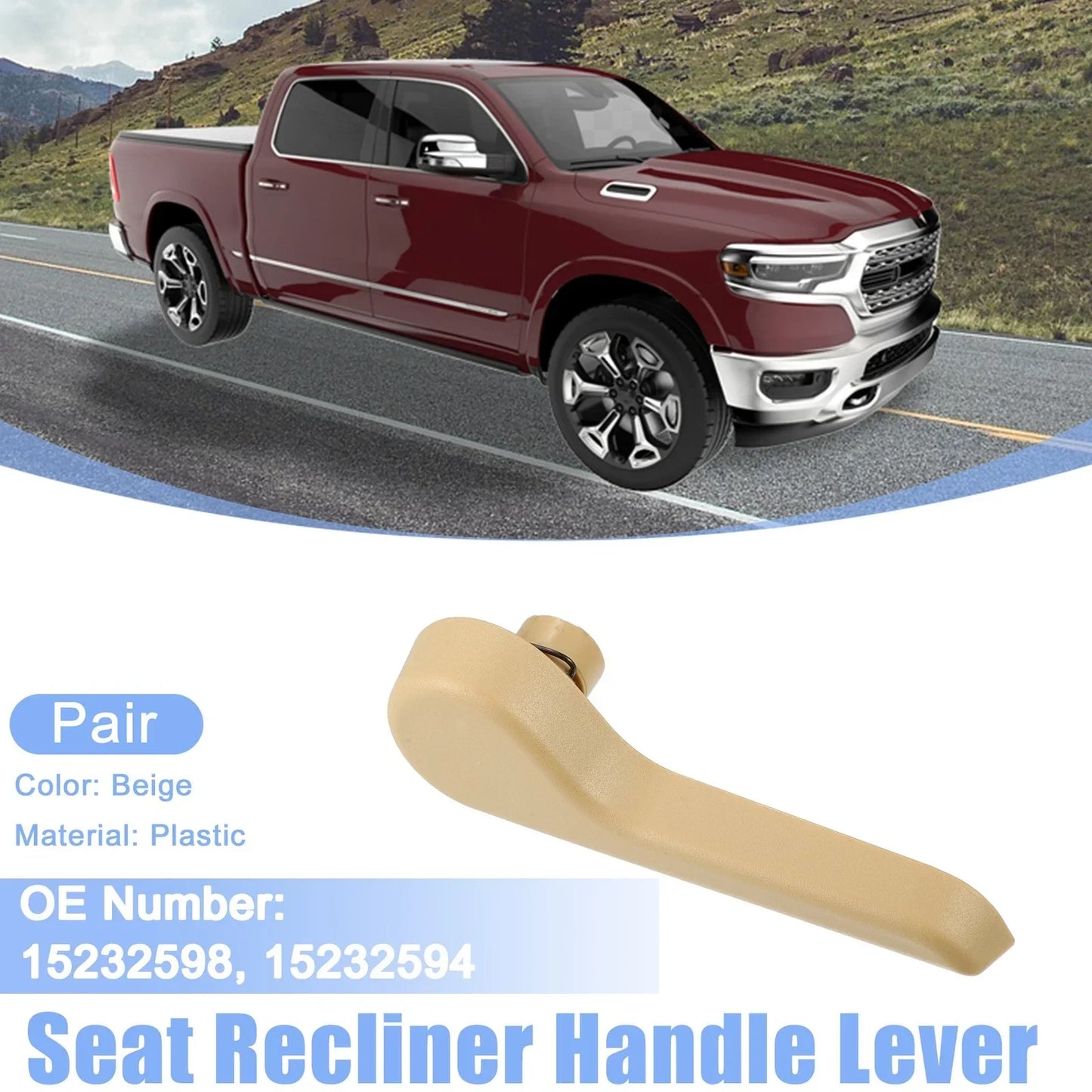 Front Left Right Car Seat Recliner Handle for Chevrolet Avalanche (2002-2013)