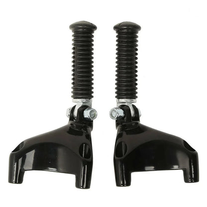 Black Rear Passenger Footpeg Mount Clamp for Harley Sportster 883 1200 (04-13)