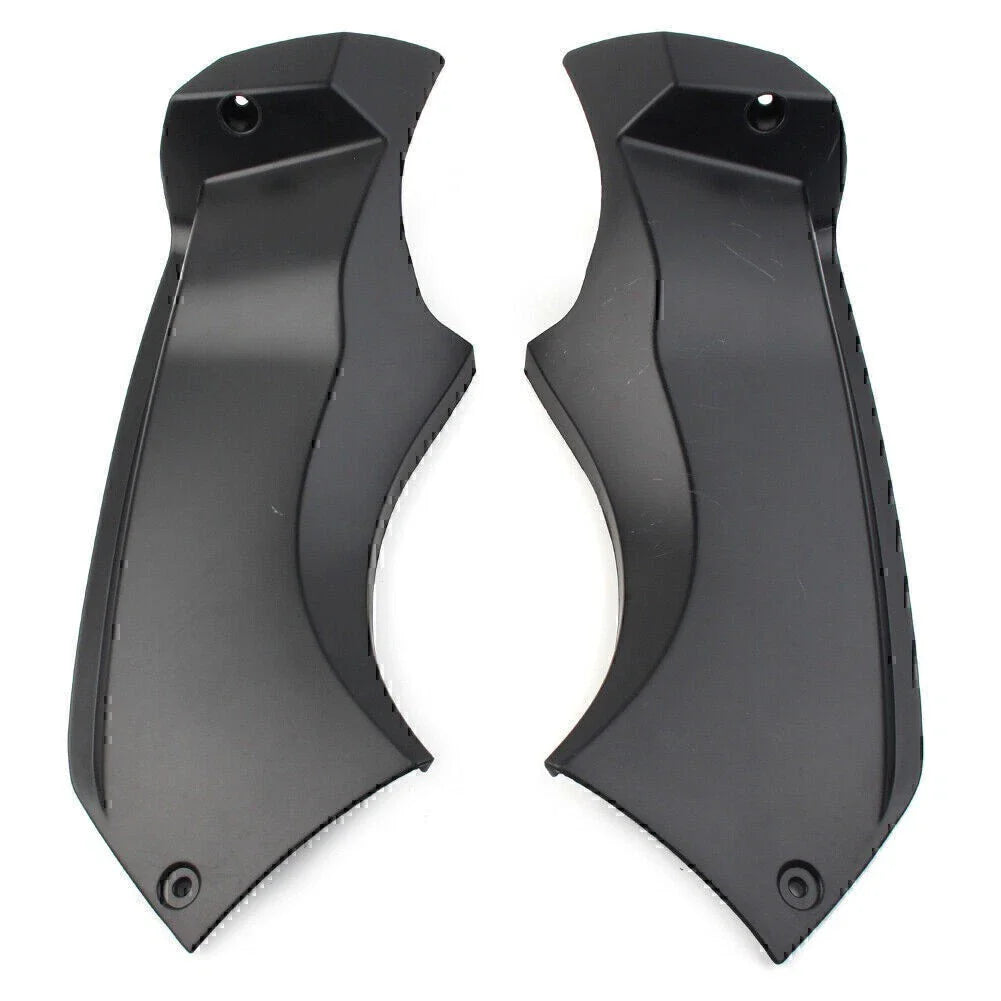 ABS Air Tube Covers for Kawasaki Ninja ZX-6R (2003-2004) Black