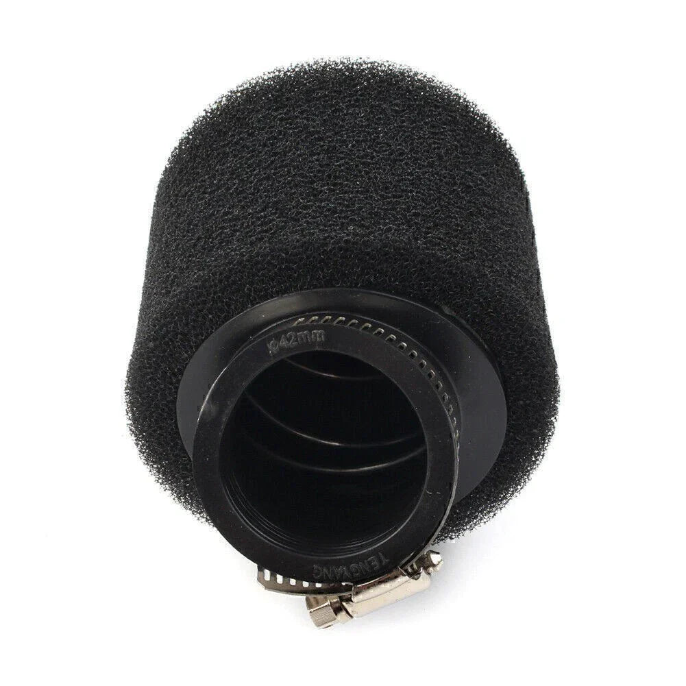 42MM Angled Air Filter for ATV Quad Go Kart CRF XR Pit Dirt Bikes
