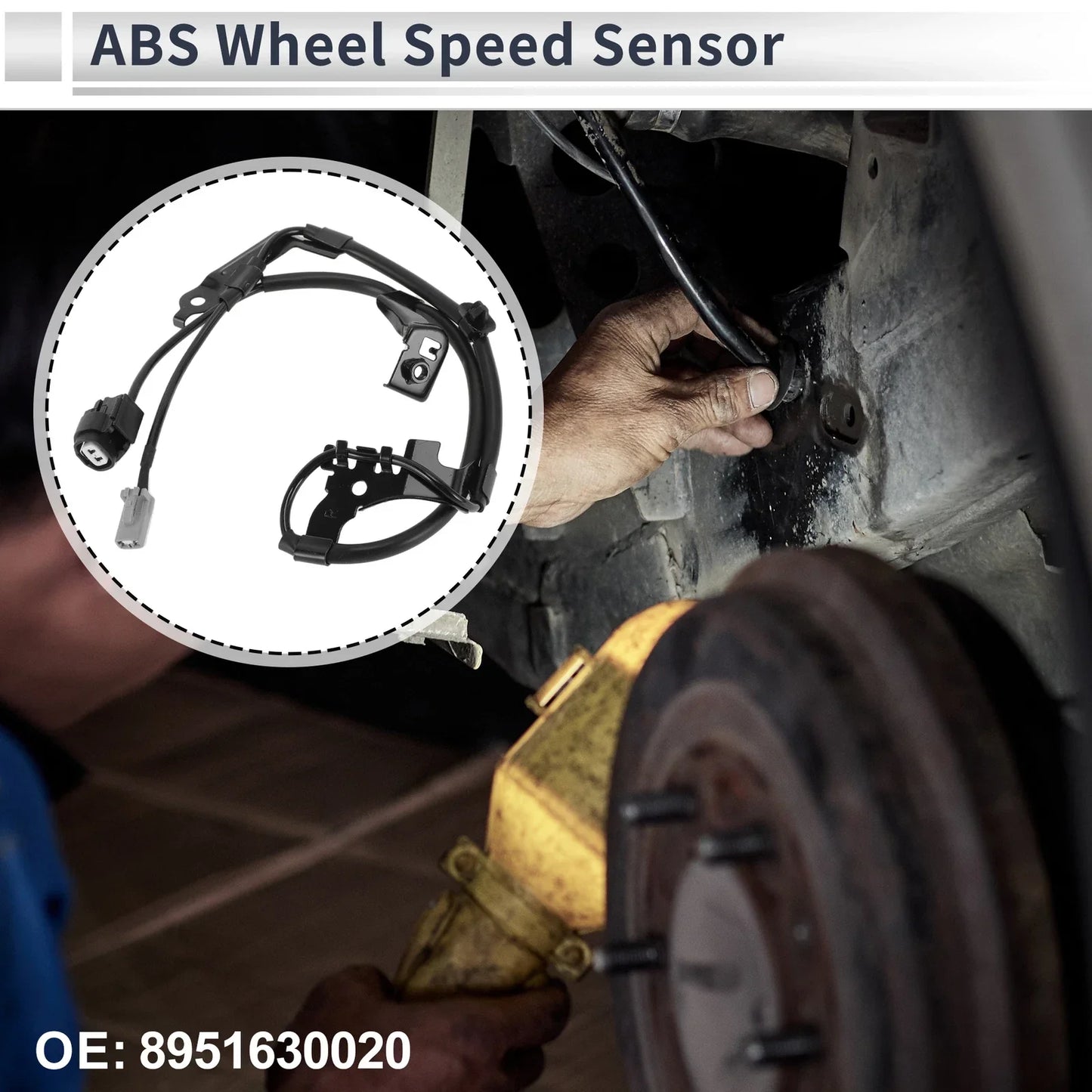 ABS Wheel Speed Sensor for Lexus GS 350 (2007-2011) - 1 x Front Right Sensor