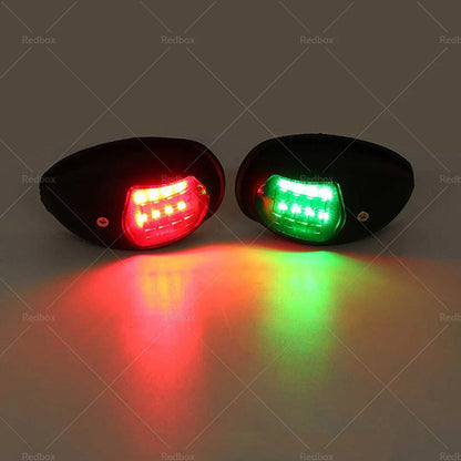 8 LED Navigation Lights for Boat Pontoon