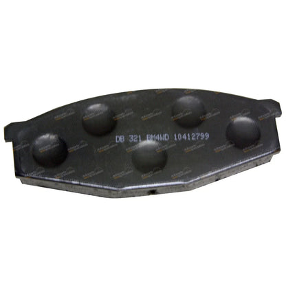 Slotted Drilled Front Disc Brake Rotors + 4x4 Pads for Patrol MQ MK GQ