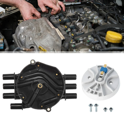 Brass Terminals Distributor Cap & Rotor Kit for Chevrolet