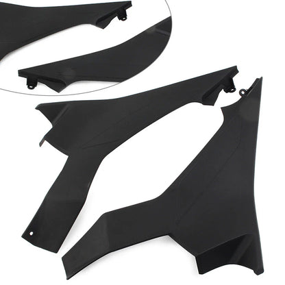 Black Seat Side Fairing Cowl Panel Covers for KAWASAKI Ninja 400 (2018-2020)