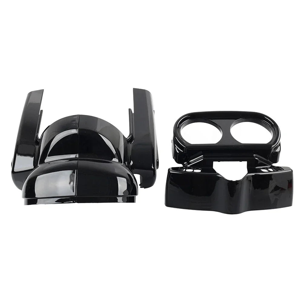 Instrument Housing Set Vivid Black for Harley Road Glide (2015-2023)