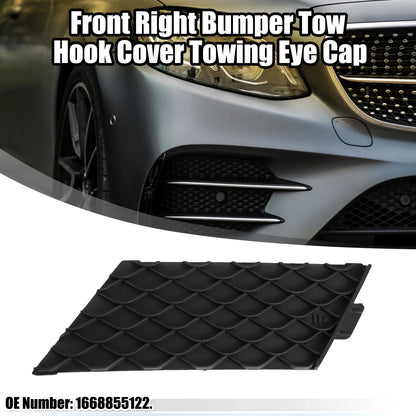 Front Right Bumper Tow Hook Cover for Mercedes-Benz GL 550 (2007-2012)