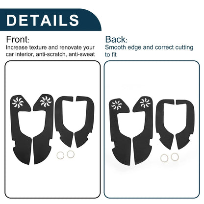 Car Door Anti Kick Pad Sticker Protector for Lexus ES ES350 ES300h (2019)