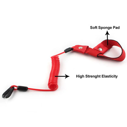 Stop Kill Key Floating Safety Wrist Lanyard for Yamaha Jet Ski