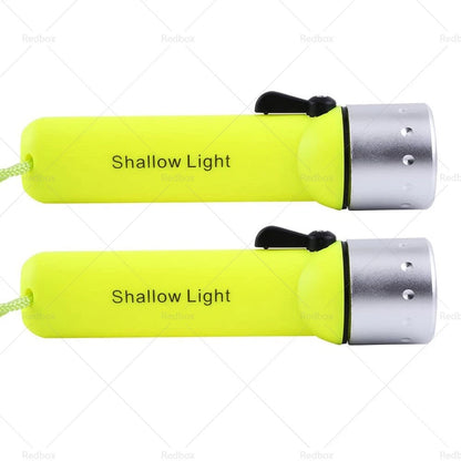 Waterproof Bright LED Underwater Flashlight for Scuba Diving