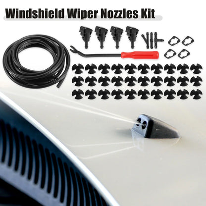 Front Windshield Washer Nozzle Kit for Dodge Avenger (2008-2014)